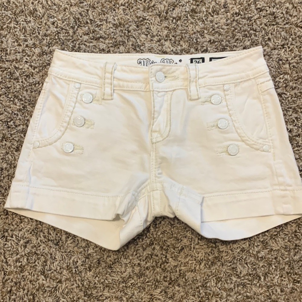 Miss Me, size 26, color white.